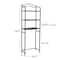 Household Essentials 3-Tier Metal Over the Toilet Shelf